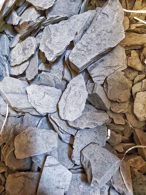 Schieferstein Stücke zum Deko basteln